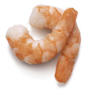 Shrimp, White, Peeled & Deveined, Tail-off 41/50, Cooked