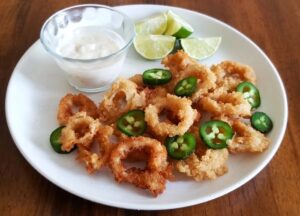 Sonora Style Calamari with Lime Aioli