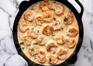 Creamy Garlic Shrimp